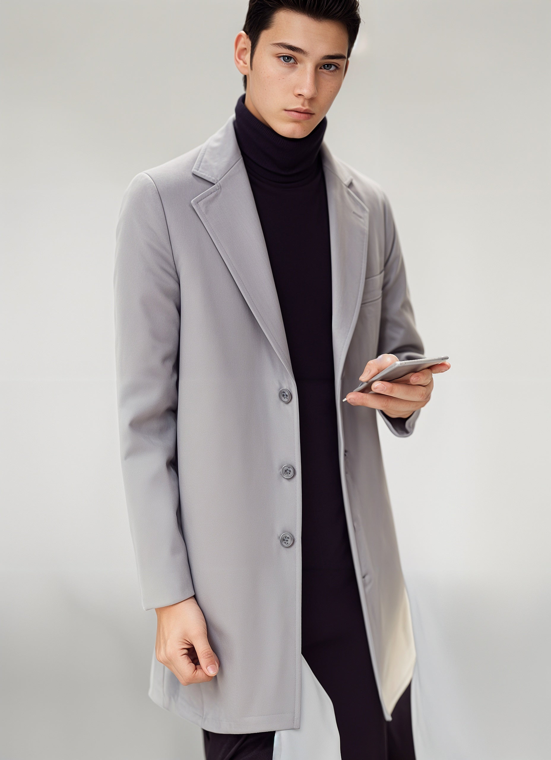 Alvaro | Men's Long Coat