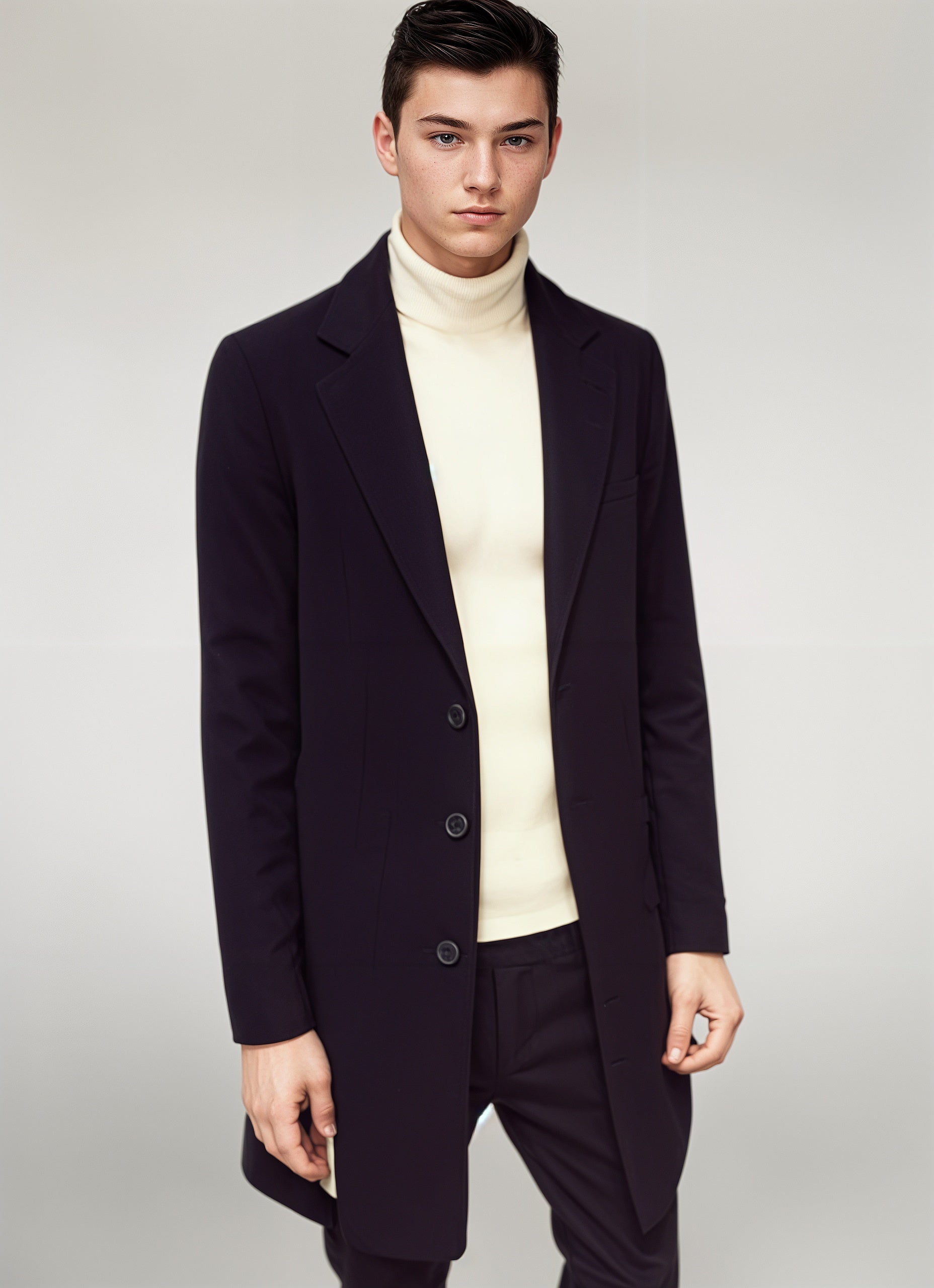 Alvaro | Men's Long Coat