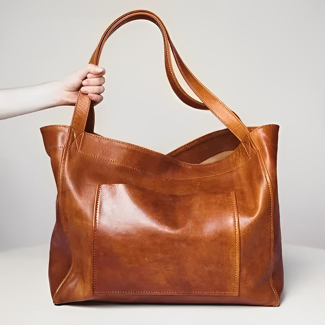 Ann | Vintage leather shoulder bag