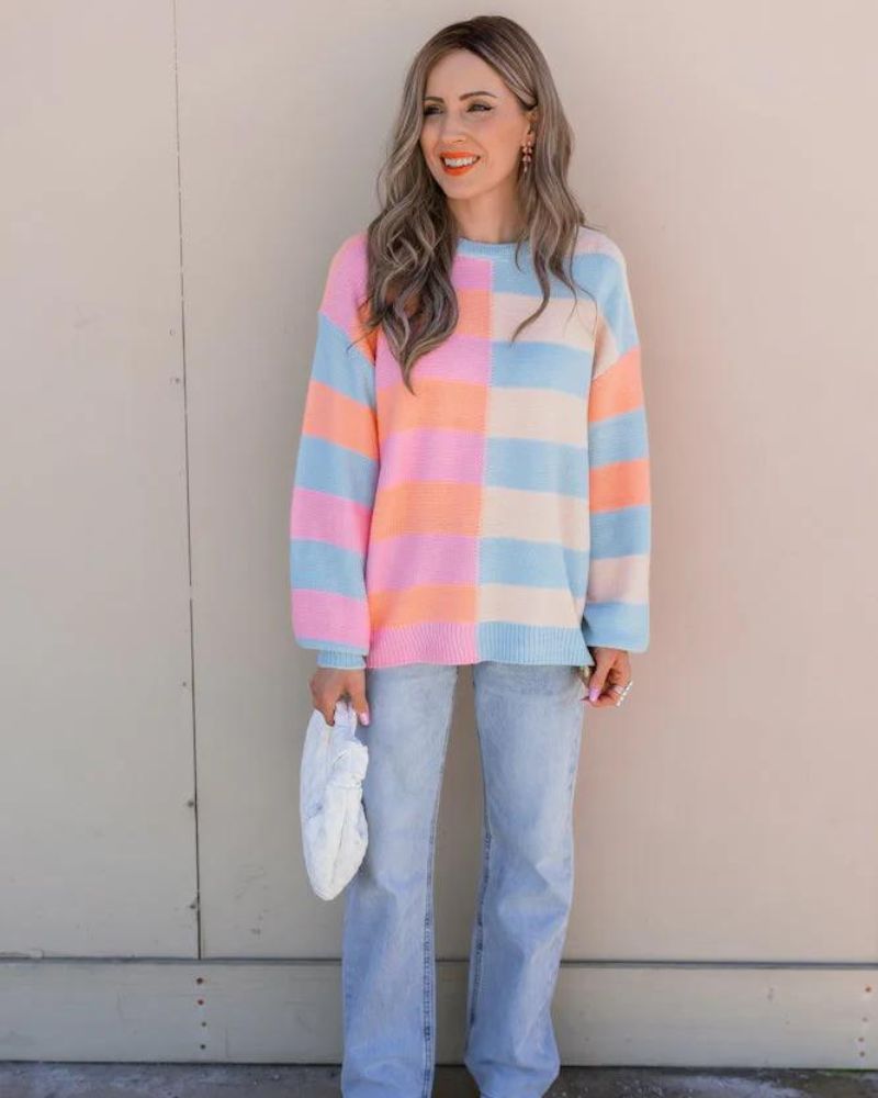 Amanda | Colorful Winter Sweater