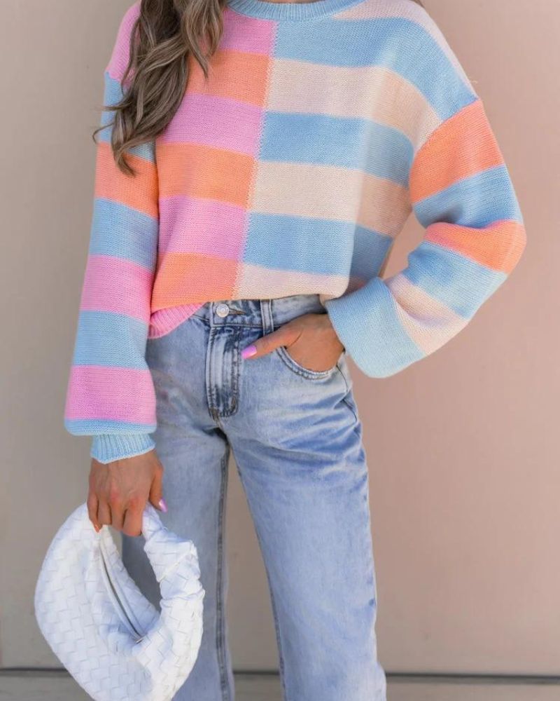 Amanda | Colorful Winter Sweater