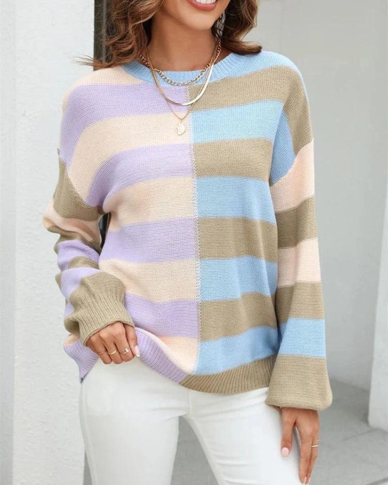 Amanda | Colorful Winter Sweater