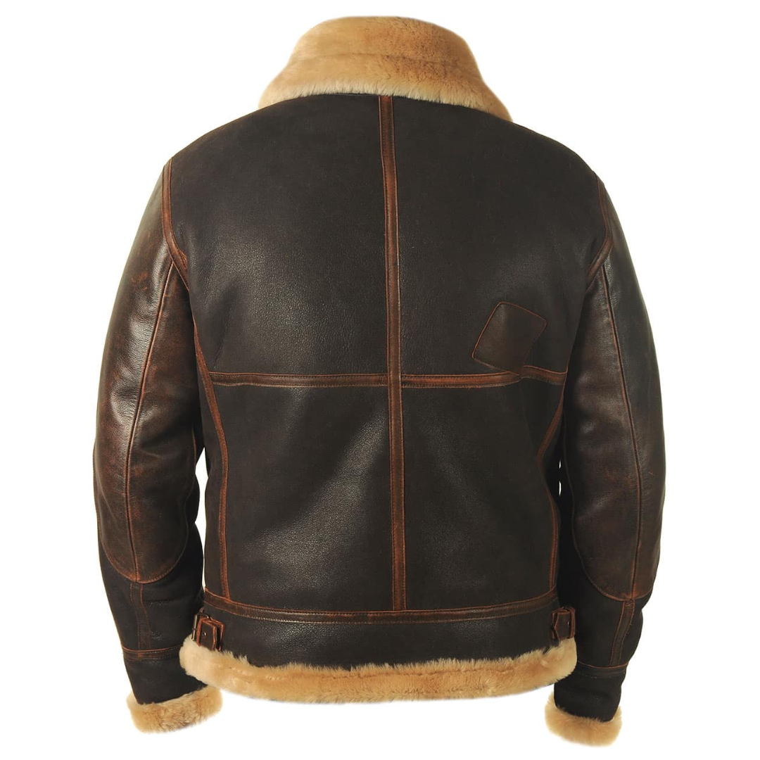 Marcelo | Winter Heavy Leather Jacket