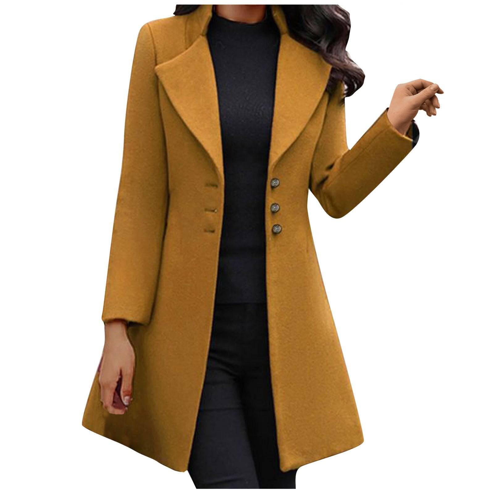 Carla™ - Elegant Prestige Wool Coat