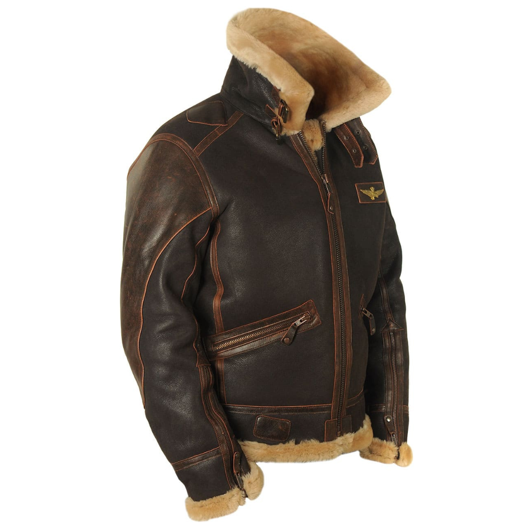 Marcelo | Winter Heavy Leather Jacket