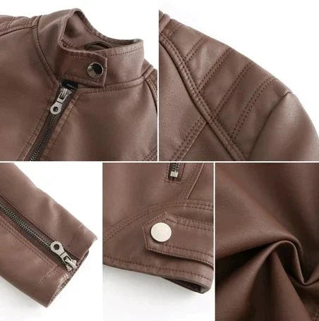 Savannah™ | Stylish Leather Jacket