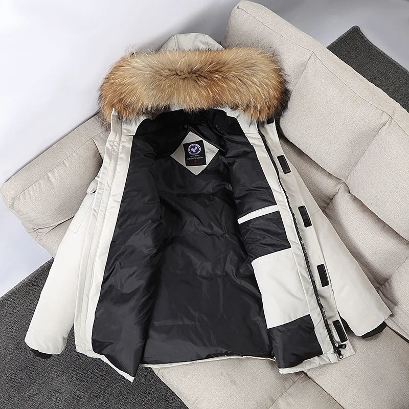 Louie | Warm Puffer Parka Coat