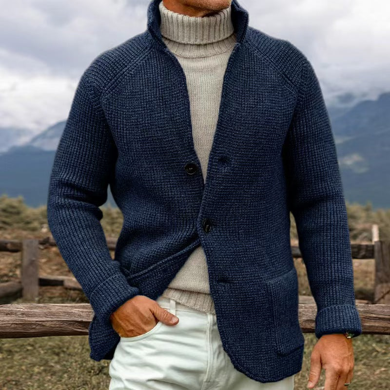 James - Cardigan in Chunky Knit Look