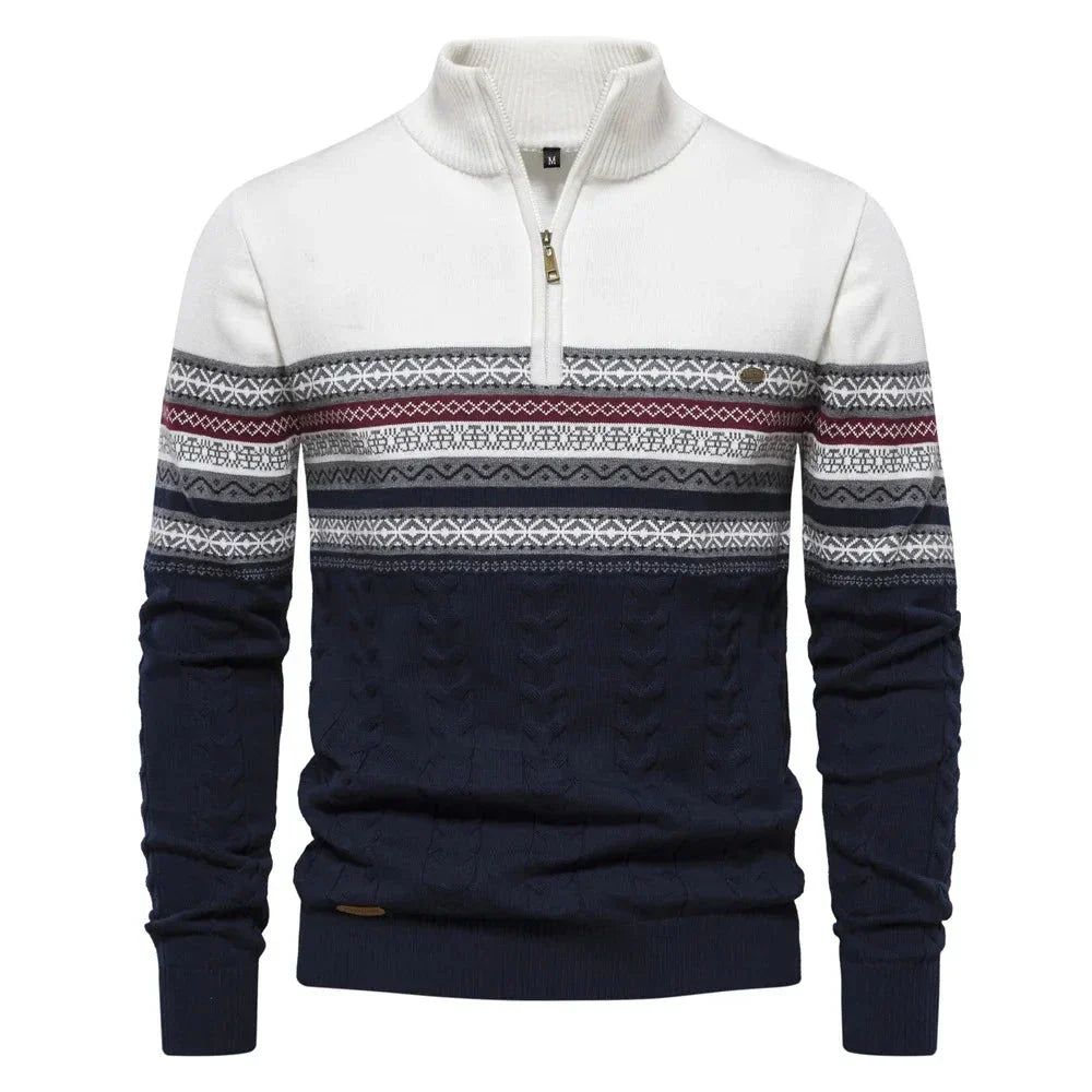 Julius | Retro Half Zip Sweater