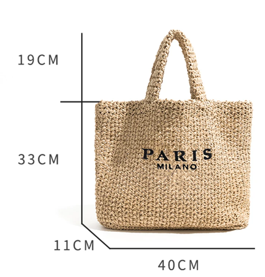 Paris | Woven Milano Bag