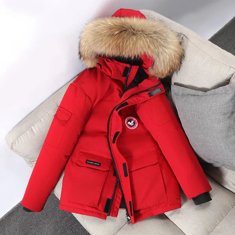 Louie | Warm Puffer Parka Coat