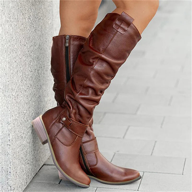 Lou | Long women's boots