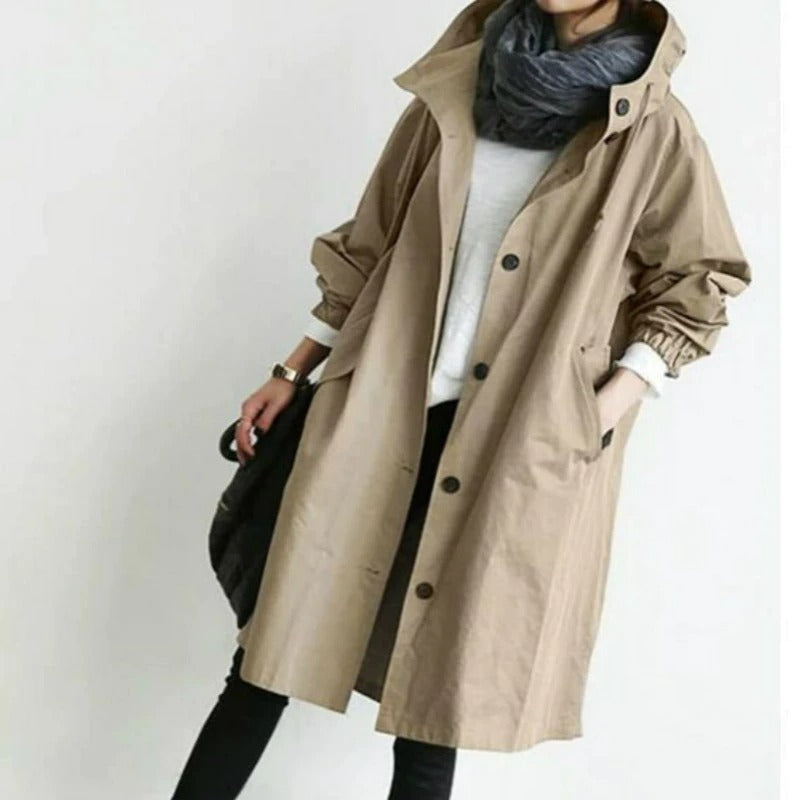 Mandy™ | Elegant and Water-Resistant Trench Coat